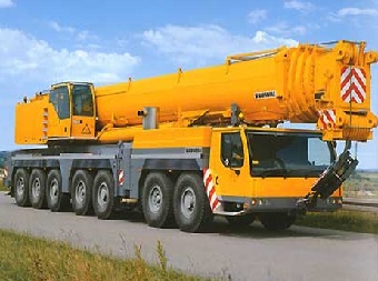 400 тонн Liebherr LTM 1400